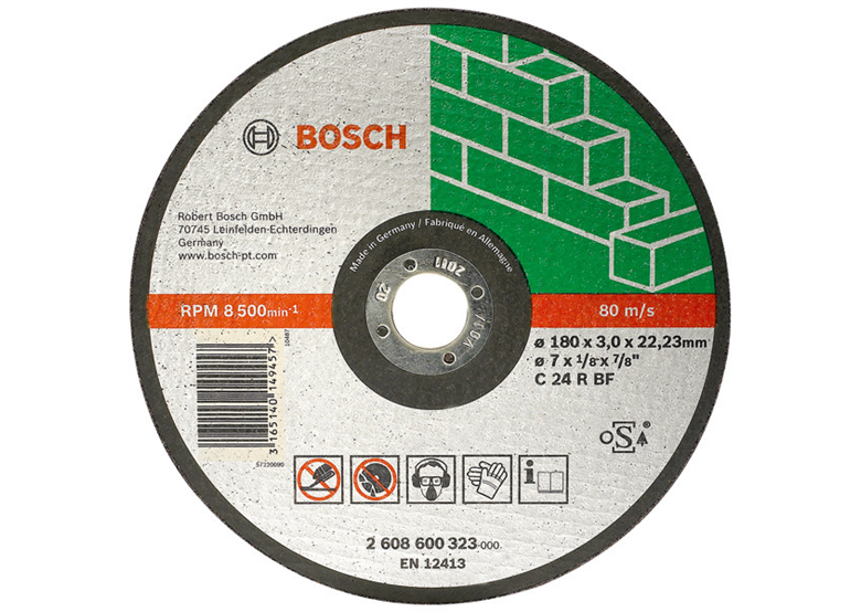 Doorslijpschijf voor steen Bosch C 24 R BF Bosch 2608600383