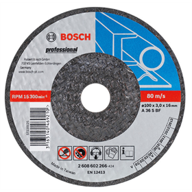 Afbraamschijf  gebogen , voor metaal A 30 T BF, 150 mm, 22,23 mm, 6 mm Bosch 2608600389