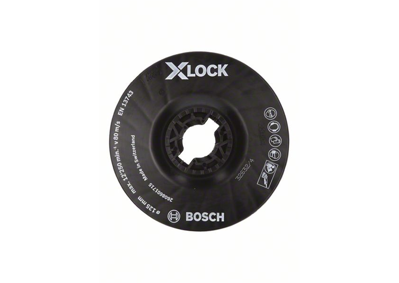 Steunschijf voor fiberschijven - Medium X-Lock 125mm Bosch 2608601715