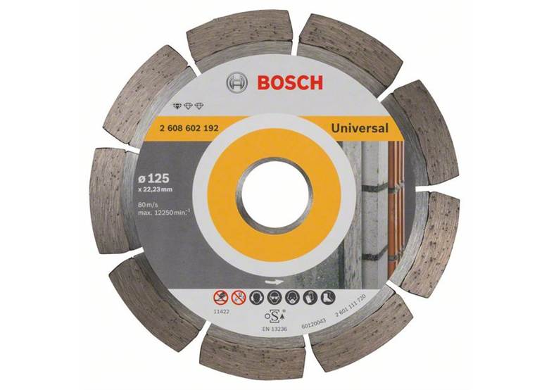 Diamant doorslijpschijf UNIVERSAL 125mm Bosch 2608602192