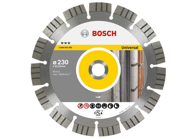 Diamant doorslijpschijf  Best for UNIVERSAL 150 Bosch 2608602663