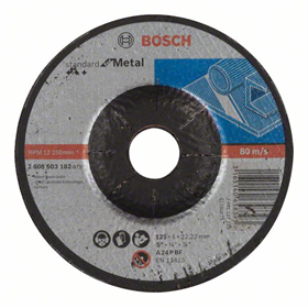 Afbraamschijf gebogen Standard for Metal Bosch 2608603182