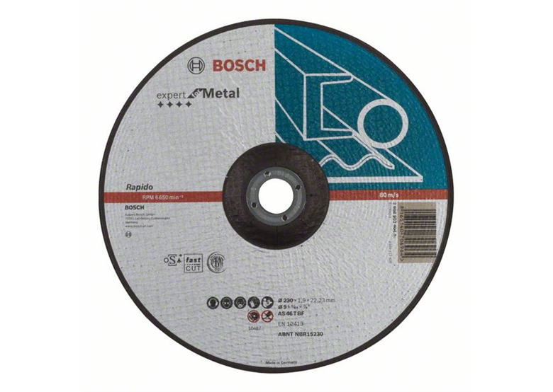 Doorslijpschijf gebogen  Expert for Metal – Rapido Bosch 2608603404