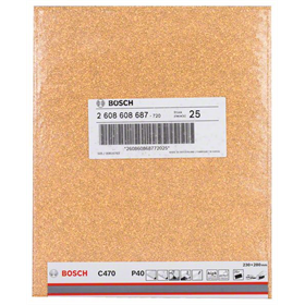 Schuurpapier C470 Bosch 2608608687