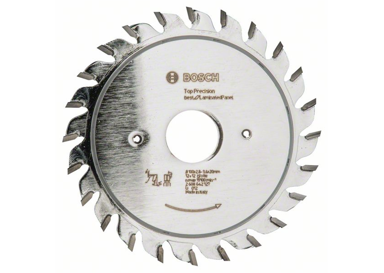 Voorritsblad Top Precision Laminated Panel 100x20mm T24 Bosch 2608642127