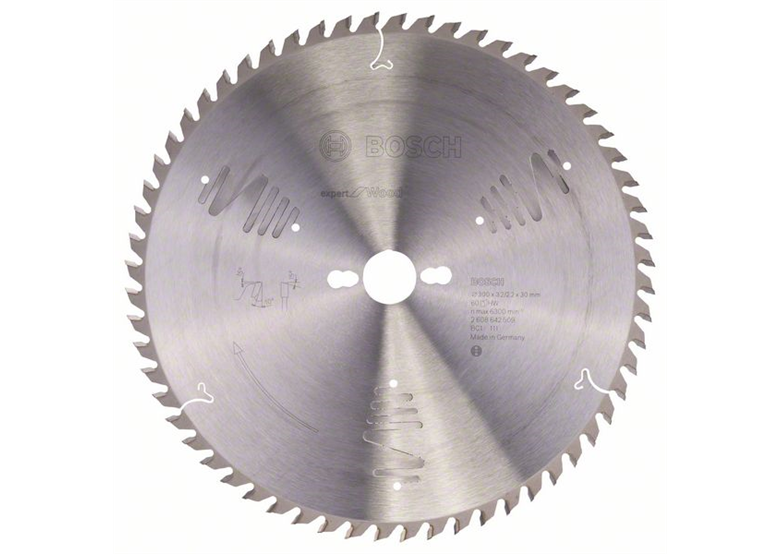Cirkelzaagblad Expert for Wood 300x30mm T60 Bosch 2608642509