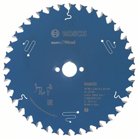 Cirkelzaagblad Expert for Wood 180x20mm T36 Bosch 2608644030