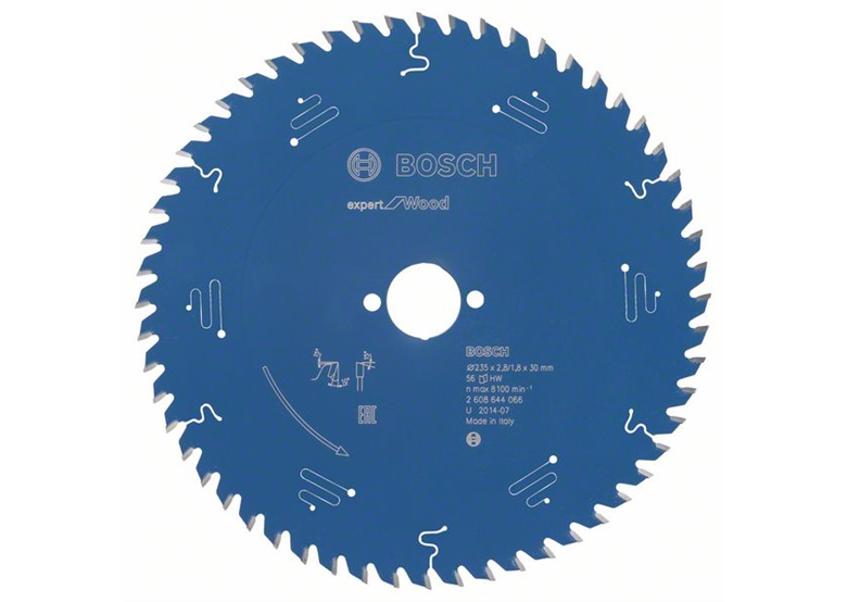Cirkelzaagblad Expert for Wood 235x30mm T56 Bosch 2608644066