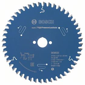 Cirkelzaagblad  Expert for High Pressure Laminate 165x20mm T48 Bosch 2608644133