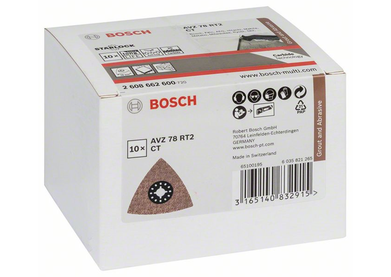 Carbide-RIFF schuurplateau AVZ 78 RT2 Bosch 2608662600
