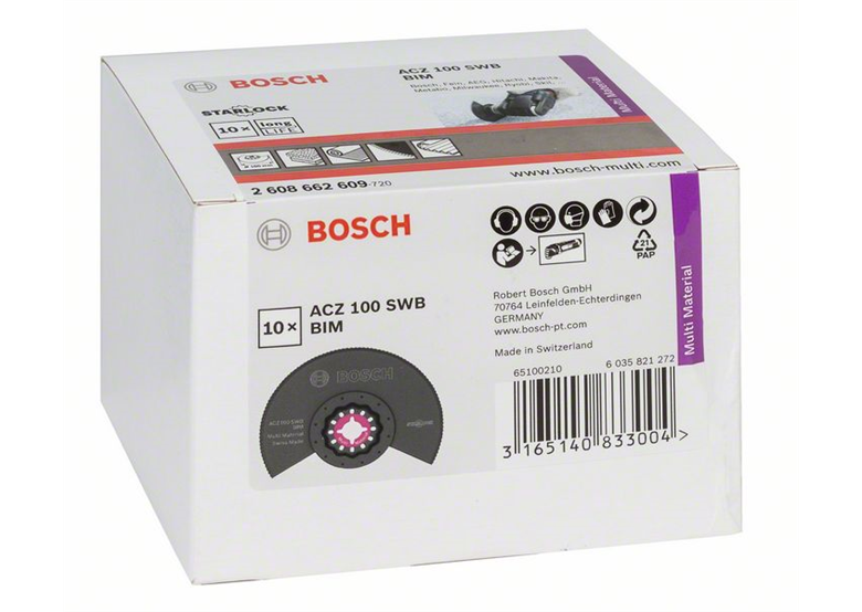 ACZ 100 SWB BIM segmentzaagblad SL gekarteld Bosch 2608662609