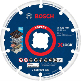 Zaagblad X-LOCK 125x22,23mm Bosch 2608900533