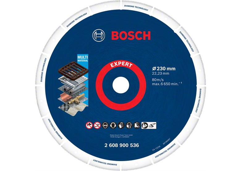 Zaagblad 230x22,23mm Bosch 2608900536