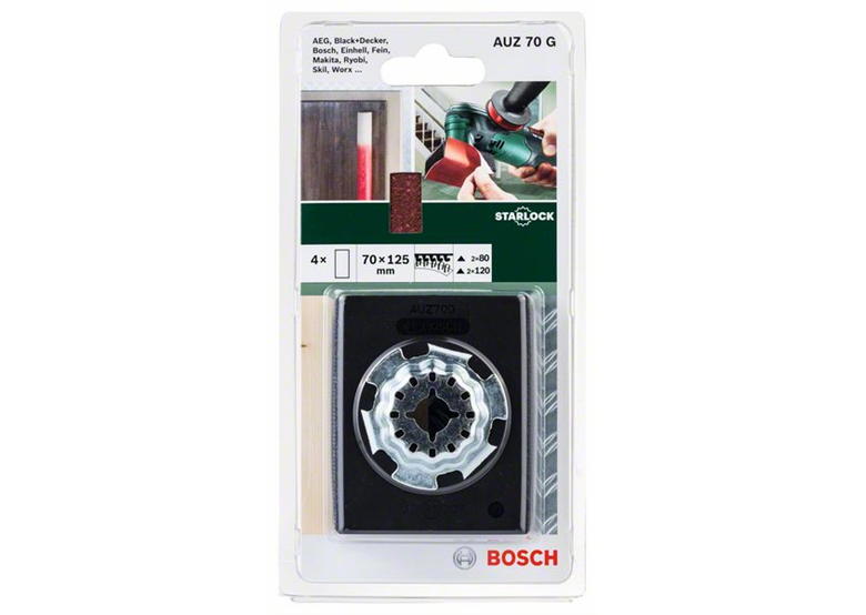 Multifunctioneel profiel schuurplateau Starlock AUZ 70 G Bosch 2609256D18