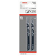 Zaagbladenset T111C, 2 stuks. Bosch Basic for Wood