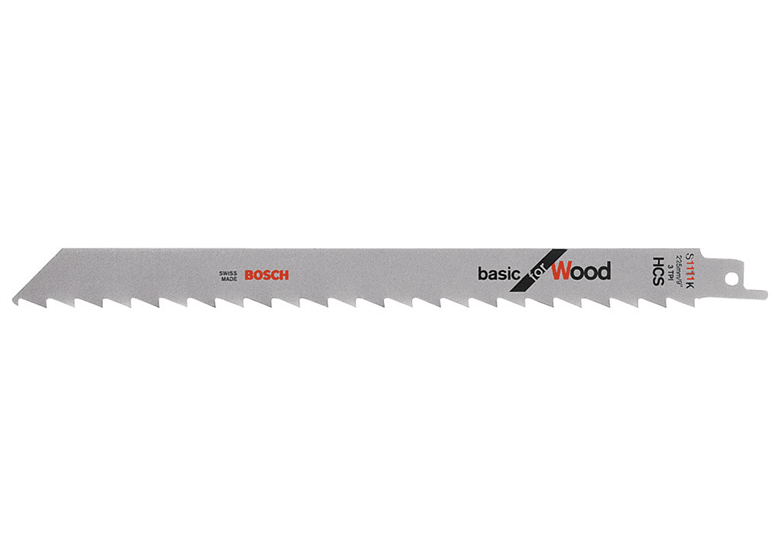Reciprozaagblad S 1111 K Bosch Basic for Wood