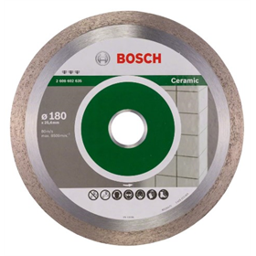Diamantdoorslijpschijf 180mm Bosch Best for Ceramic