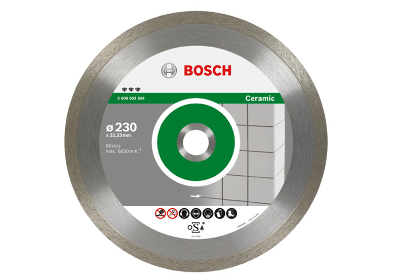 Diamantzaagblad 230x25,4x2,4mm Bosch Best for Ceramic