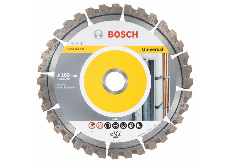 Diamantdoorslijpschijf 180mm Bosch Best for Universal