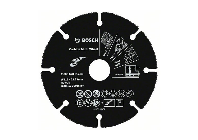 Universele zaagblad 115mm Bosch Carbide Multi Wheel