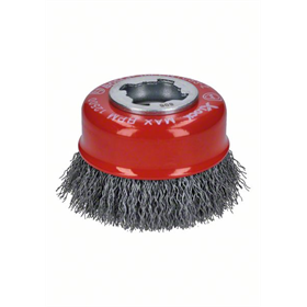 Komstaalborstel met gegolfde draad X-Lock 75mm Bosch Clean for Metal