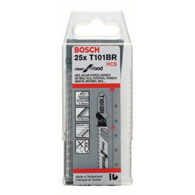 Decoupeerzaagblad T 101 BR Bosch Clean for Wood