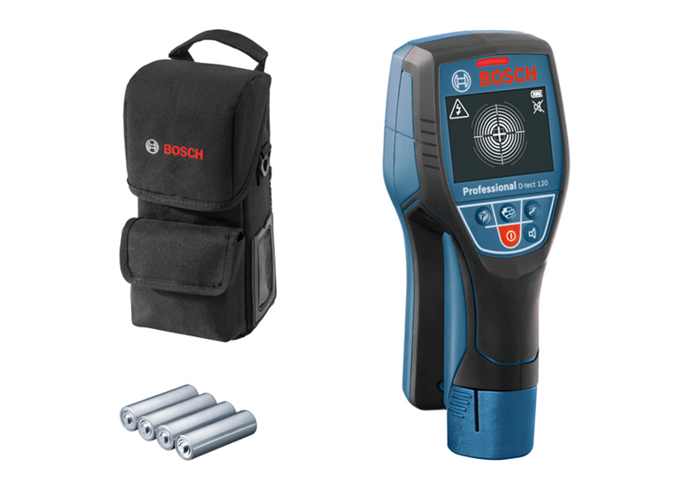 Detector Bosch D-tect 120 4x1.5V LR6 (AA)