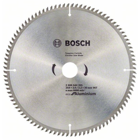 Cirkelzaagblad voor aluminium 254x30mm T96 Bosch ECO Alu