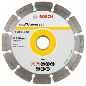 Diamantschijf 150mm Bosch ECO for Universal