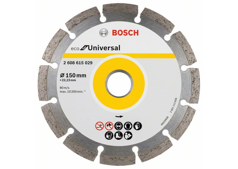 Diamantschijf 150mm Bosch ECO for Universal