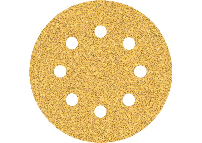 Schuurpapier met 8 gaten, 115 mm, K40, 5 stuk Bosch EXPERT C470