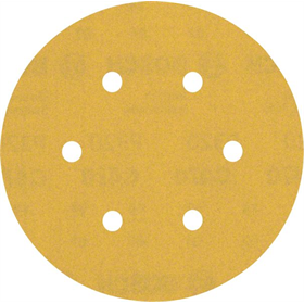 Schuurpapier met 6 gaten 150mm, K 320, 5 stuks. Bosch EXPERT C470