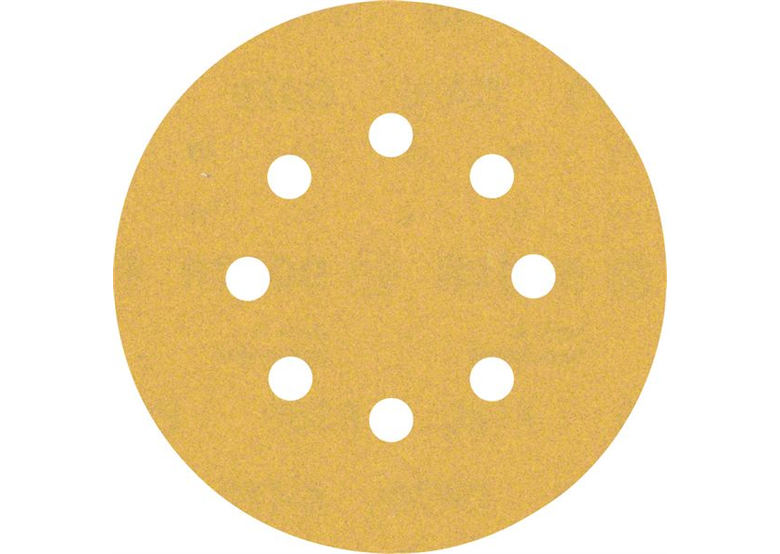 Schuurpapier met 8 gaten, 125mm, K180, 50 st. Bosch EXPERT C470