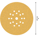 Schuurpapier met 19 gaten 225mm, K 60, 25 stuk Bosch EXPERT C470