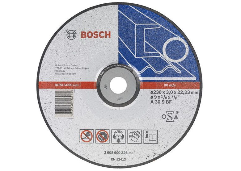 Doorslijpschijf gebogen Expert for Metal Bosch Expert for Metal