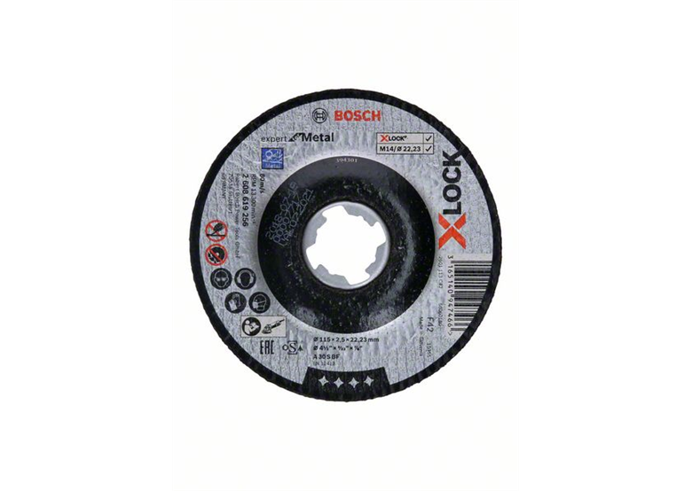 Doorslijpschijf X-Lock 115mm Bosch Expert for Metal