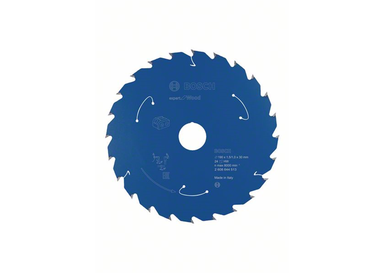 Zaagblad 190x30mm, 24 Bosch Expert for Wood