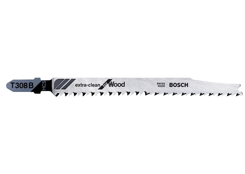 Decoupeerzaagblad T 308 B Bosch Extra-clean for Wood