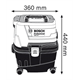 Industriële stofzuiger Bosch GAS 15