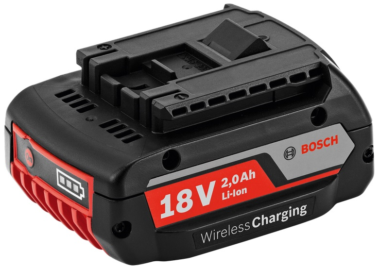 Accu Wireless Charging Bosch GBA 18V 2,0Ah MW-B