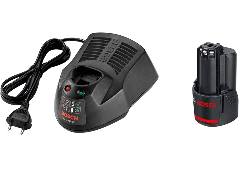 Accu 10,8V 2.0Ah met oplader Bosch GBA + GAL 1230 CV