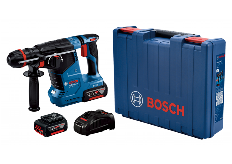 Combihamer SDS-Plus. Bosch GBH 187-LI One Chuck 2x5.0Ah