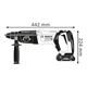 Hamer boor Bosch GBH 18V-26 D