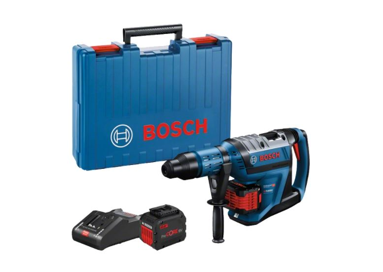 Hamer boor Bosch GBH 18V-45 C 2x12.0Ah