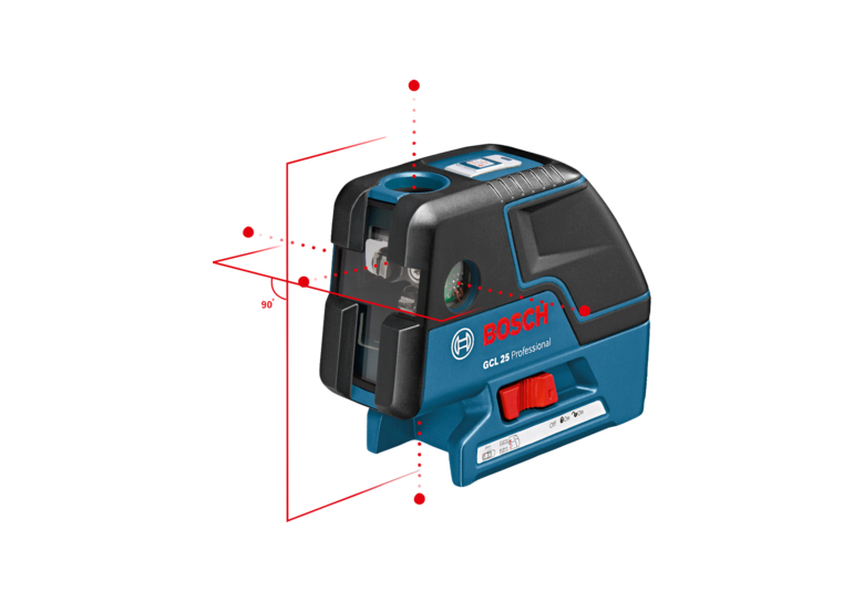 Combilaser met Puntlaser en Lijnlaser Bosch GCL 25