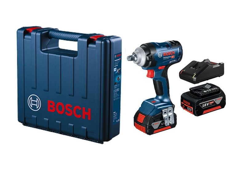 Slagmoersleutel Bosch GDS 18V-400 2x5.0Ah