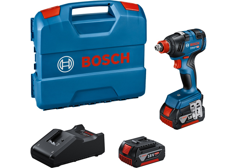 Slagmoersleutel Bosch GDX 18V-200 2x4.0Ah