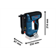 Tacker Bosch  GNH 18V-35 L-BOXX