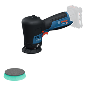 Excentrische schuur- en polijstmachine Bosch GPX 12V-77