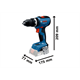 Klopboor-/schroefmachine Bosch GSB 18V-65